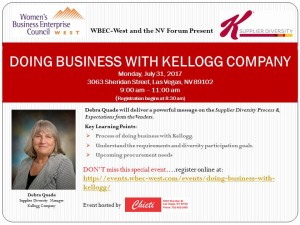 HOW TO DO BUSINESS WITH KELLOGG